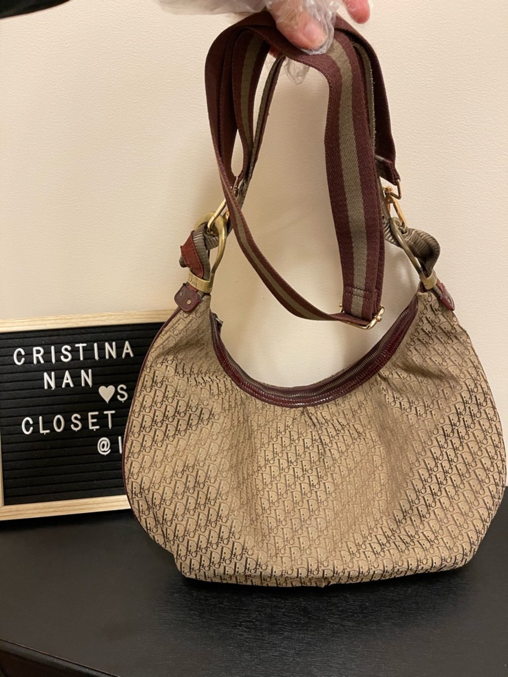 Christian Dior Hobo vintage bag